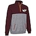 Virginia Tech Hokies Quarter Zip Poly Sweatshirt
