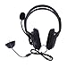 HDE Xbox 360 Headset Game Chat Xbox Live Headphone with Microphone (Black)