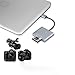 AMALINK XQD 2.0 USB 3.0 Card Reader, SupperSpeed Aluminum Alloy Flash Memory Card Reader for Sony G Series, Lexar USB Mark Card