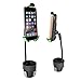 Car Cup Holder Mount, Beepels FashionRide Adjustable Neck Car Mount Cup Holder with 360° Rotatable, including iPhone, iPod, Smartphones, iPhone 7, 6, 6S, Galaxy S7, S6 Edge
