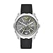 Diesel Men's DZ1739 Machinus Nsbb Stainless Steel Black Leather Watch