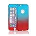 iPhone 6S Plus Case,GBSELL Colorful Luxury Ultra-thin Shockproof Armor Back Case Cover for iPhone 6S Plus 5.5inch (Blue Hot Pink)
