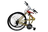 Columba 26" Folding Bike w. 18 Speed Lava