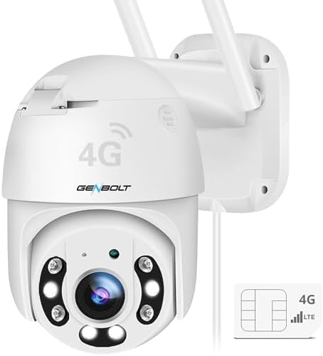 Nanny Cameras And Hidden Cameras 4G LTE Cellular Security Camera