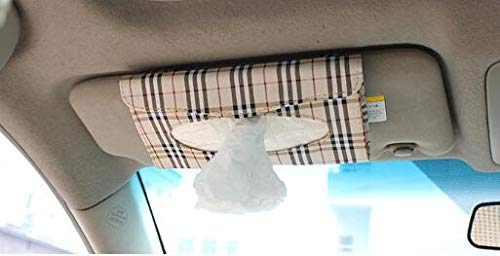 Fastener & Clip High-Grade Sun Visor Storage Bag Car Notes Pouch CD Receive Bag DVD Disk Card Visor Case Folder Pocket Lattice - Thumbnail 2