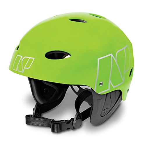 NP Surf Watersports Helmet, Flouro Green Matt, Medium