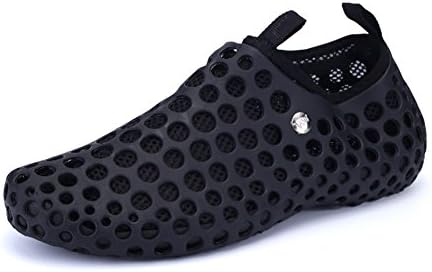 Leader Show Men's Ultralight Hollow Sandals Summer Aqua Breathable Comfort Water Shoes