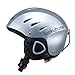 Lucky Bums Snow Sport Helmet with Fleece Liner, Silver, Small
