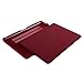 HDE Plastic Hard Case and Keyboard Cover for MacBook Pro 13 (Non Retina) Snap On Protective Hard Shell Burgundy Design Fits Old Macbook Pro 13 Inch Model A1278 with CD Drive (Burgundy)