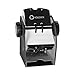 Rolodex Two-Tone Mesh Rotary Business Card File, 200-Card, Black and Silver (1734234)
