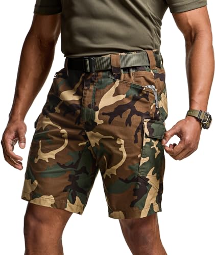CQR Men's Flex Cargo Shorts
