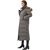 Fitouch Women's Waukee Long Down Coat Parka Jacket | 750+ Fill Power | Full-Length