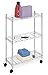 Whitmor Supreme Laundry Cart and Versatile Storage Solution - Chrome primary
