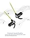 Bluetooth Headphones, Wireless Headphones, TOTU Sweatproof High Fidelity Stereo Bluetooth Earbuds Lightweight and Noise Canceling Wireless Earbuds Fit for Workout with Built-in Magnet