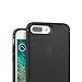 Caudabe Synthesis iPhone 8 Plus / 7 Plus Slim, Rugged Protective iPhone Case (Stealth Black)
