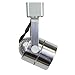 Direct-Lighting 50154 Brushed Steel GU10 Line Voltage Track Lighting Head - No Bulb