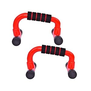 Jager-Smith PB-204 Push Up Bar (Red/Red)