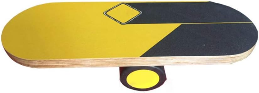 Balance board Balance Board Snowboard Surf Training Wooden Balance Board for Balance Training and Exercise Physiotherapy Can Improve Core Strength, Abdominal Muscles, Legs, Arm Surfing and Skateboardi