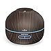 Anjou 350 ml Essential Oil Diffuser Wood Grain Aromatherapy Diffuser Ultra-Quiet Operation (BPA-free, Up to 8H Use, Waterless Auto Shut-Off)