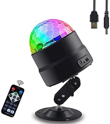 DyAn Luces de Discoteca, proyector de Onda de 7 Colores Luz de ...