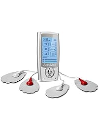 AccuMed AP212 Portable TENS Unit Electronic Pulse Massager with 16 Modes - FDA Approved with Clinically Proven Professional Effectiveness for Home Medical Use