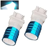 YITAMOTOR 2x High Power 7W 3157 Projector Backup Reverse Super White LED bulbs T25 3057 4157