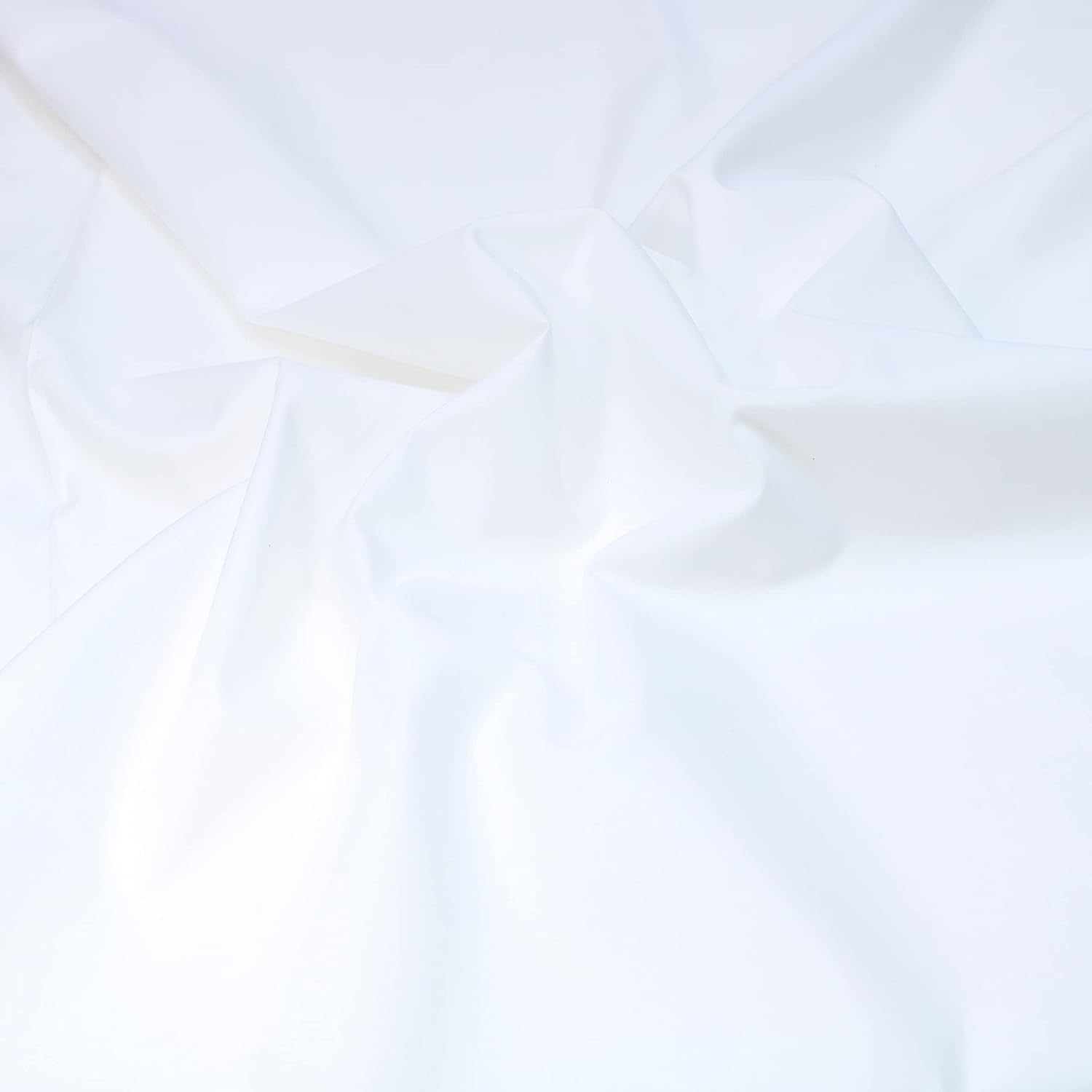 TFG 100% Cotton Fabric White Colour Excellent Finish Dressmaking Quilting 112cm Wide Great Density High Quality Dying Material (5 Metre)