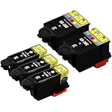 5 Pack 30 XL 30XL Black & Color Ink Cartridges Combo for Kodak ESP C315 Printer