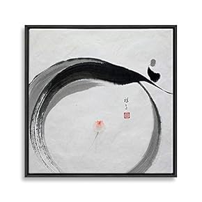 Framed Zen Home Artwork for Living Room Bedroom