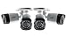 Lorex LBV2521PK4B High Definition 1080p 2MP Weatherproof Night Vision Security Camera 4 Pack (White)