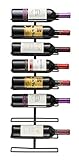Sorbus Wall Mount Wine Rack (Holds 9 Bottles) (Kitchen)