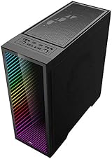 GameMax Abyss ARGB E-ATX PC Gaming Case Black Tempered Glass Infinity Mirror view 10