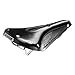 Brooks England B17 Carved, Iconic Cut-Out Handmade Leather Bike Saddle, Black, One Size