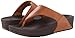 FitFlop Women's Lulu Thong Sandal,Toffee Tan,9 M US