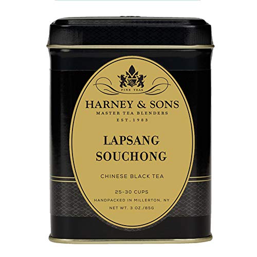 HARNEY & SONS LOOSE LEAF BLACK TEA, LAPSANG SOUCHONG, 3 OUNCE