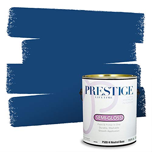 PRESTIGE Paints Interior Paint and Primer In One, 1-Gallon, Semi-Gloss, Compara…