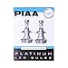 PIAA 26-17316 White H16 Platinum LED Bulb Kit, 4000 lm (25W - 2 Yr Warranty 6000K)