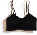 Coobie Women's Strappy Scoopneck 3-Pack Neutrals Black/White/Light Nude Bra One Size