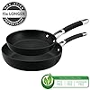 Circulon-82828-Premier-Professional-frypan-Twin-Pack-2028cm-Premium-Non-Stick-Frying-Pans-Hard-Anodized-Aluminium-Cookware-Black Circulon Premium Non Stick Frying Pan Set of 2 - Induction Frying Pans 20cm & 28cm with Stainless Steel Base, Dishwasher…