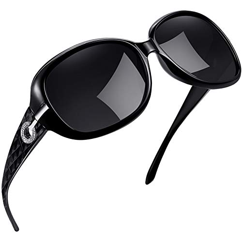 ایگرد | قیمت و خرید Joopin Polarized Sunglasses for Women Vintage Big Frame  Sun Glasses Ladies Shades