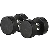 Merssavo Personalized Wide Wood Round Barbell