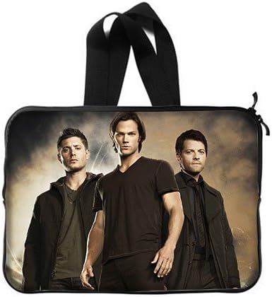 Custom Movie Supernatural Pattern Laptop Notebook Computer Netbook Soft Neoprene Sleeve Bag Case Cover for Apple Macbook Pro 15 inch(Two Sides)