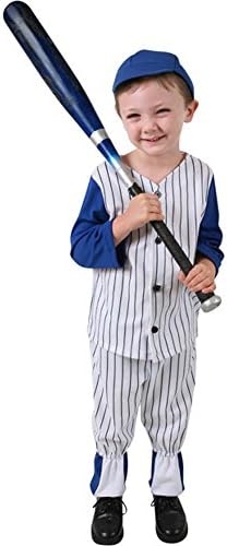 Toddler Baseball Player Costume (Size:2-4T)