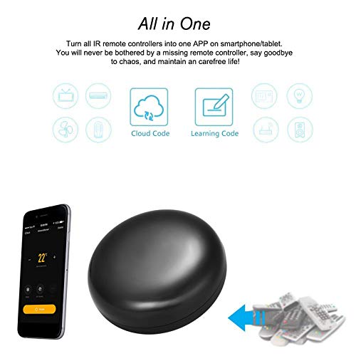 smarthai-Control-remoto-inteligente-wifi-Smart-Home-por-infrarrojos-universal-un-control-para-todo-TV-DVD-CD-AUD-SAT-etc-compatible-con-tu-Alexa-y-Google-Home