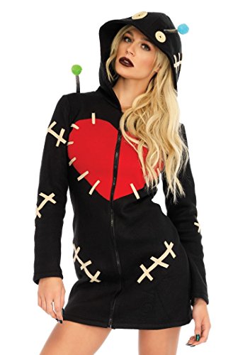1 PC. Ladies Cozy Voodoo Doll Fleece Dress