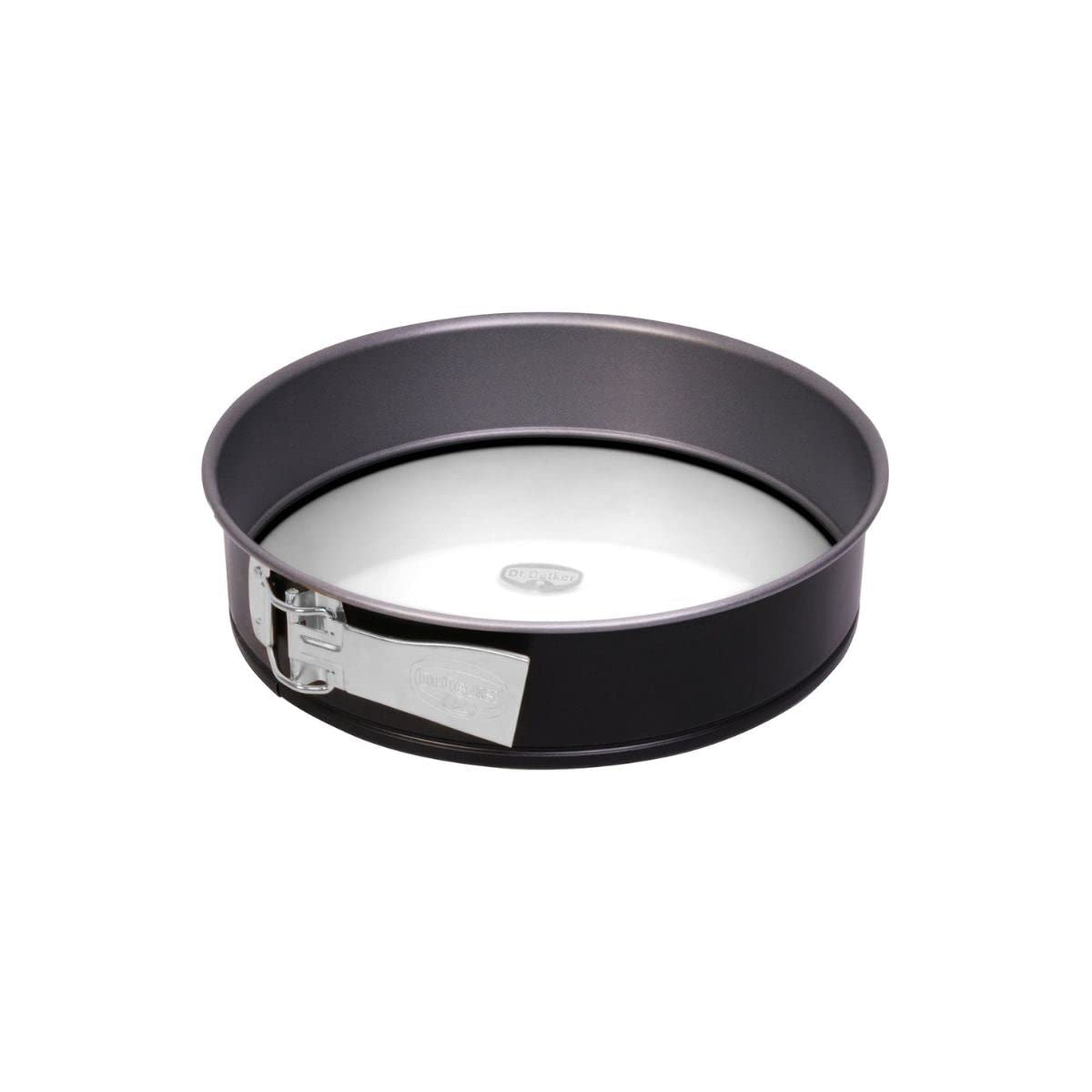 Dr. Oetker Tradition 26 cm Non-Stick Bakeware Springform with Glass Base, Black