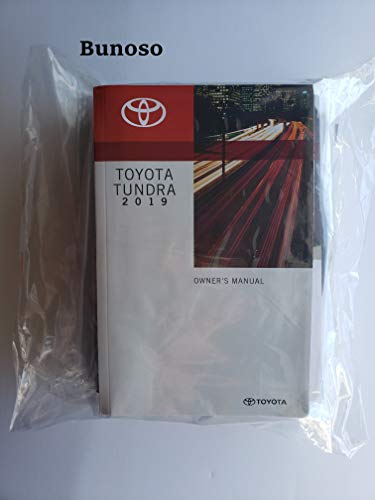 2019 TOYOTA TUNDRA OWNERS MANUAL PDF visual data 7