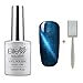 Elite99 Magnetic 3D Cat Eye Gel Polish Soak Off UV LED Nail Art Manicure Varnish 1 Magnet 9918 Blue with Blue Eye