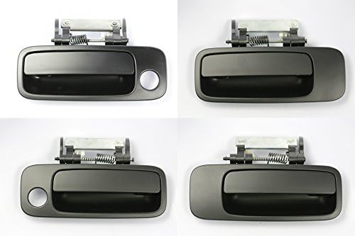 Performance PFM-300935 Prime Black Set of 4-pcs Exterior Outside Door Handle for Toyota Avalon