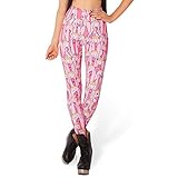 Jiayiqi Women Girl Lovely Cartoon Printing Leggings Tights